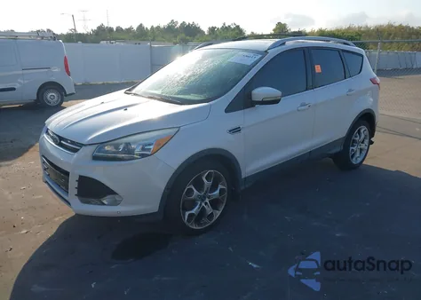 2013 Ford Escape Titanium from USA, damaged, VIN 1FMCU0J93DUC91344
